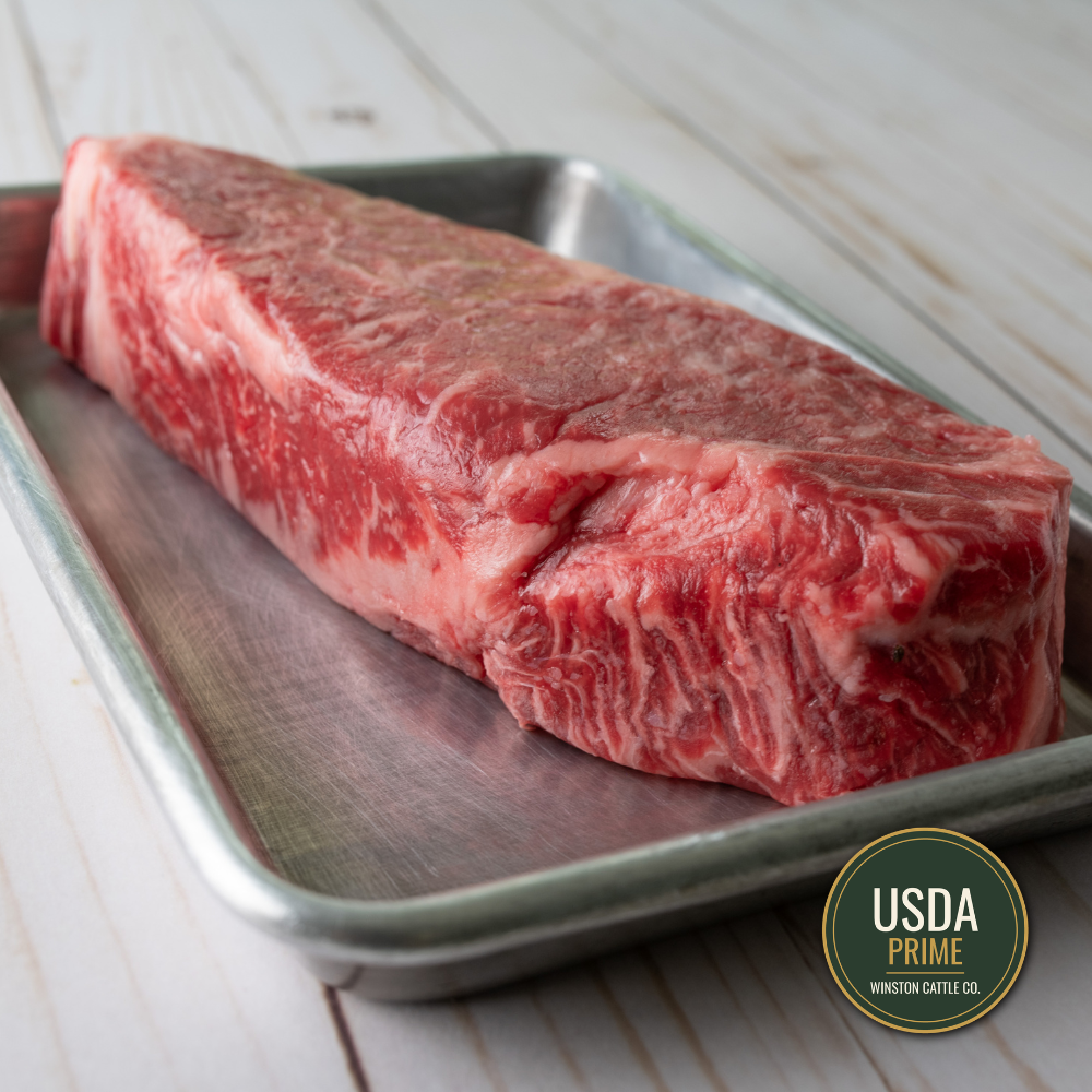 USDA Prime NY Strip — 1” or 1.5” Thick