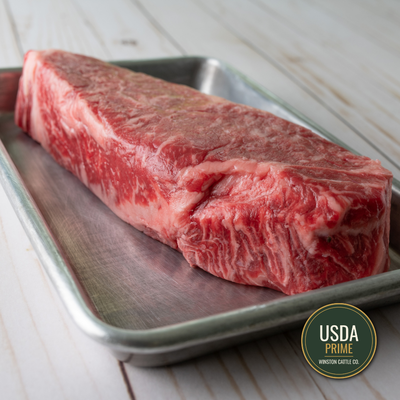 USDA Prime NY Strip — 1” or 1.5” Thick