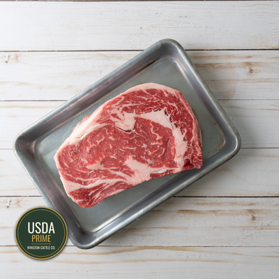 USDA Prime Boneless Ribeye — 1” or 1.5” Thick