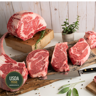 The Steakhouse — Ribeye, NY Strip, Filet & Ground