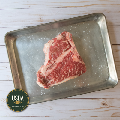 USDA Prime T-Bone — ~1.25” Thick, ~20 oz